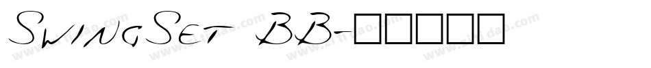 SwingSet BB字体转换
